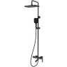 Душевая стойка со смесителем GAPPO G18 G2418-26 черный Душевая стойка со смесителем GAPPO G18 G2418-26 черный