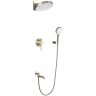 Душевой комплект GAPPO G06-3 G7106-3 золотой сатин