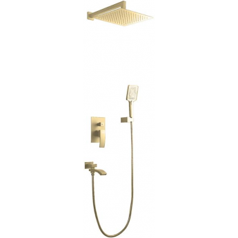 Душевой комплект GAPPO G07-3 G7107-3 сатин золотой