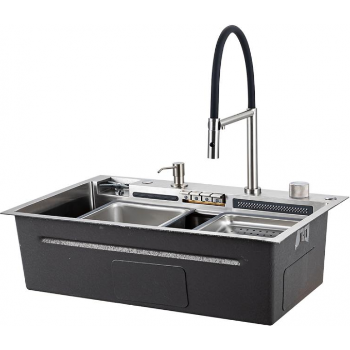 Многофункциональная мойка для кухни GAPPO сатин GS7547-15