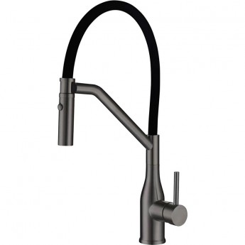 Смеситель для кухни GAPPO G4098-19, оружейная сталь