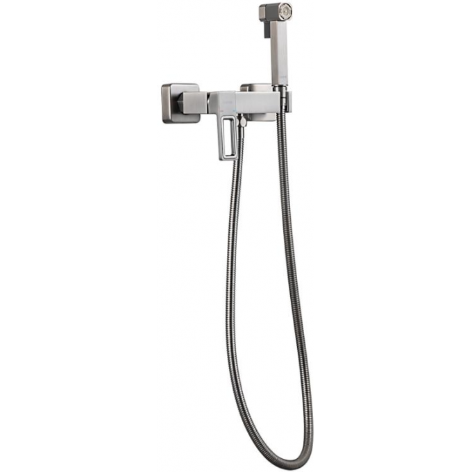 Смеситель с гигиеническим душем GAPPO G17-9 оружейная сталь G2017-9